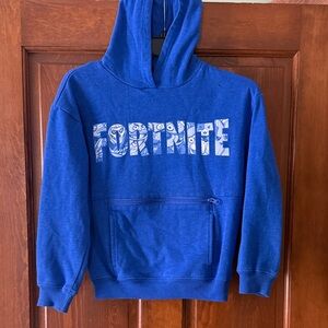 Fortnite Kids Blue Hoodie